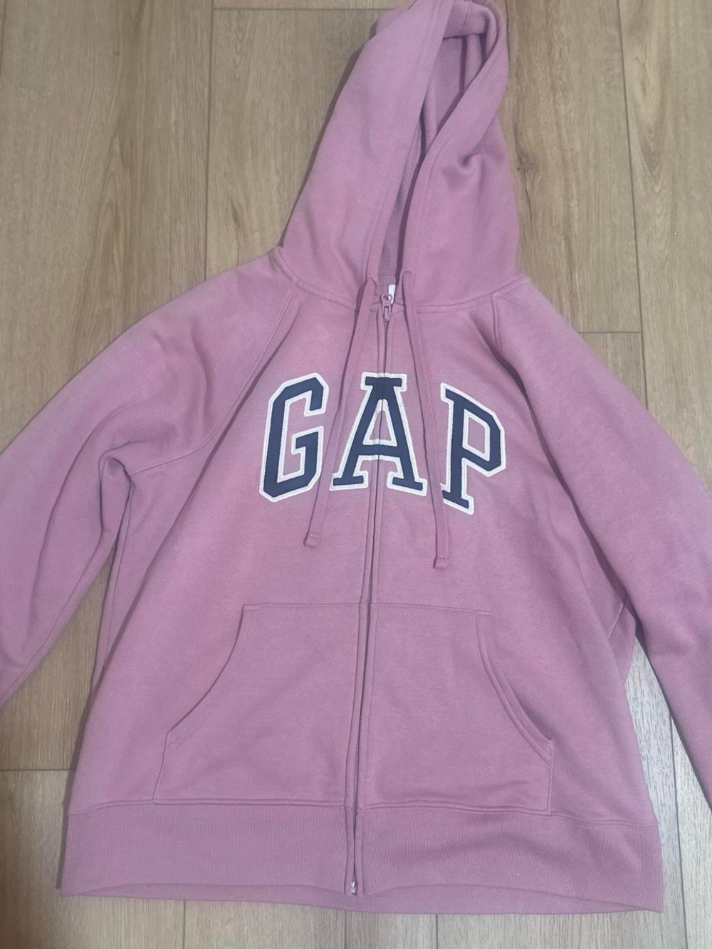 GAP Mauve Zip-Up Hoodie